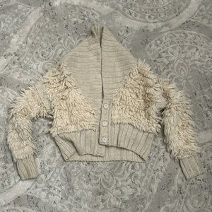 BRAND NEW- Anthropologie sweater. Shag sweater.